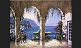 Sung Kim Canvas Paintings - Mediterranean Arch